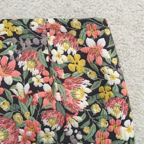 Loft Embroidered Floral Mini Skirt - Picture 3 of 6